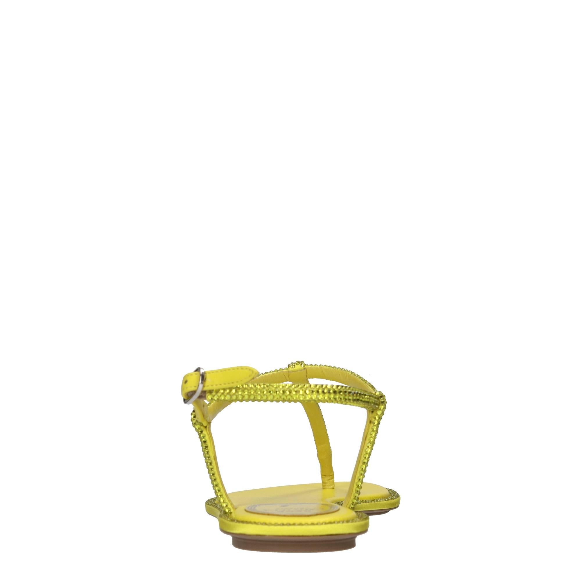 Sandali Diana in pelle e strass 