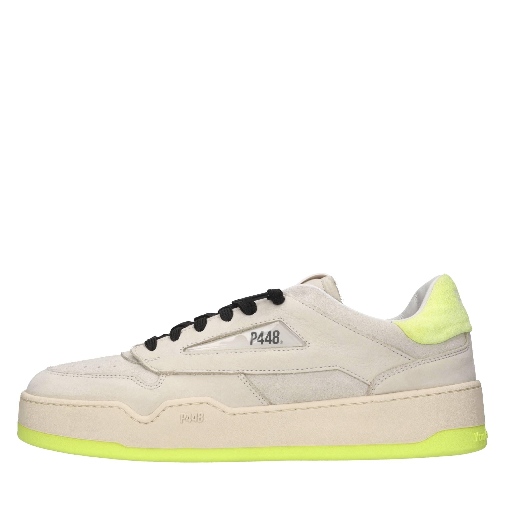 Sneakers in pelle e camoscio 