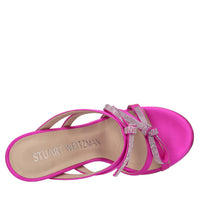 Mules in raso e strass 