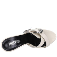 Mules in pelle 