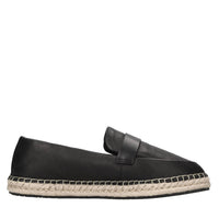 Mocassini espadrillas in pelle 