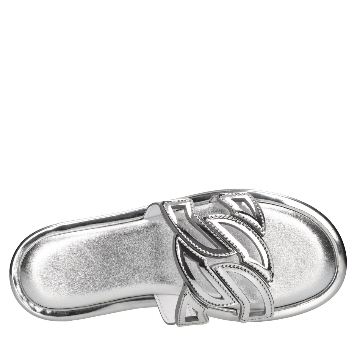 Sandali flat in pelle ed ecopelle 