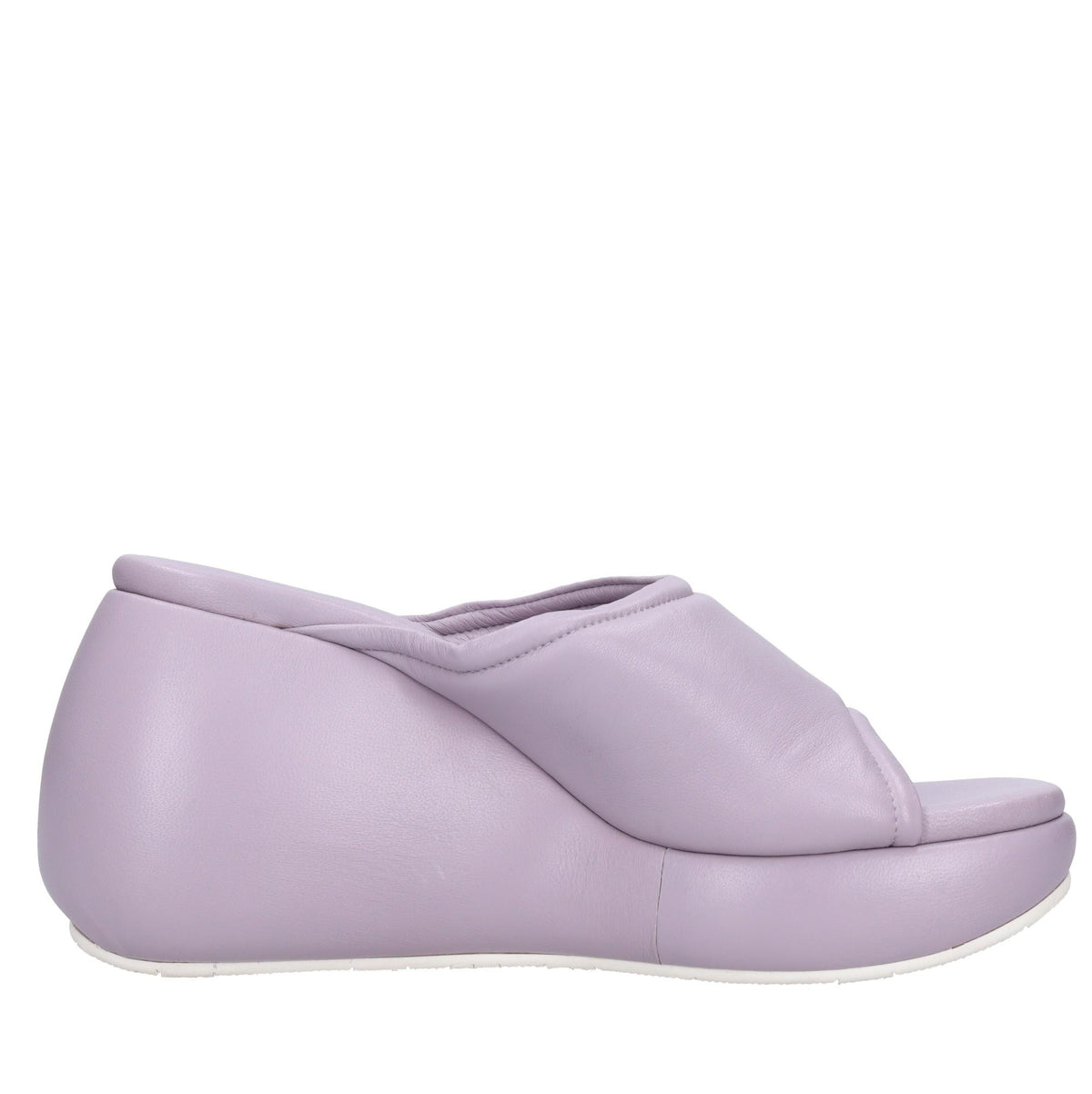 Mules Zeppa in pelle 
