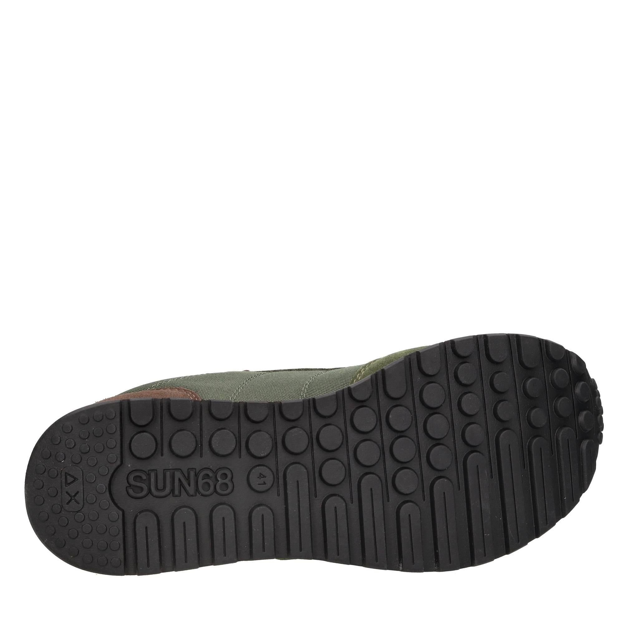 Sneakers modello Z44117 SUN68 in pelle scamosciata e tessuto traspirante 