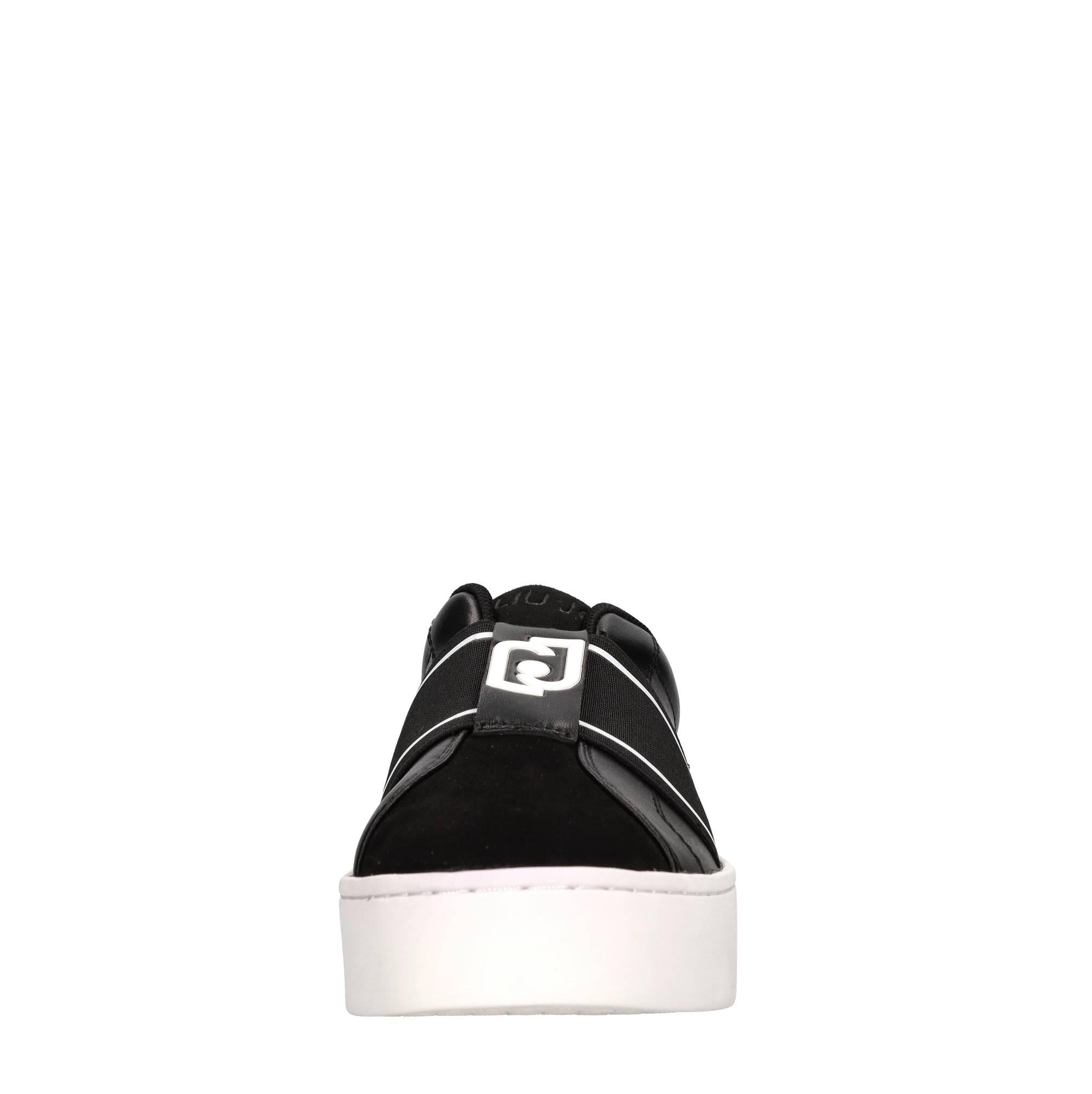 Sneakers in ecopelle e tessuto 