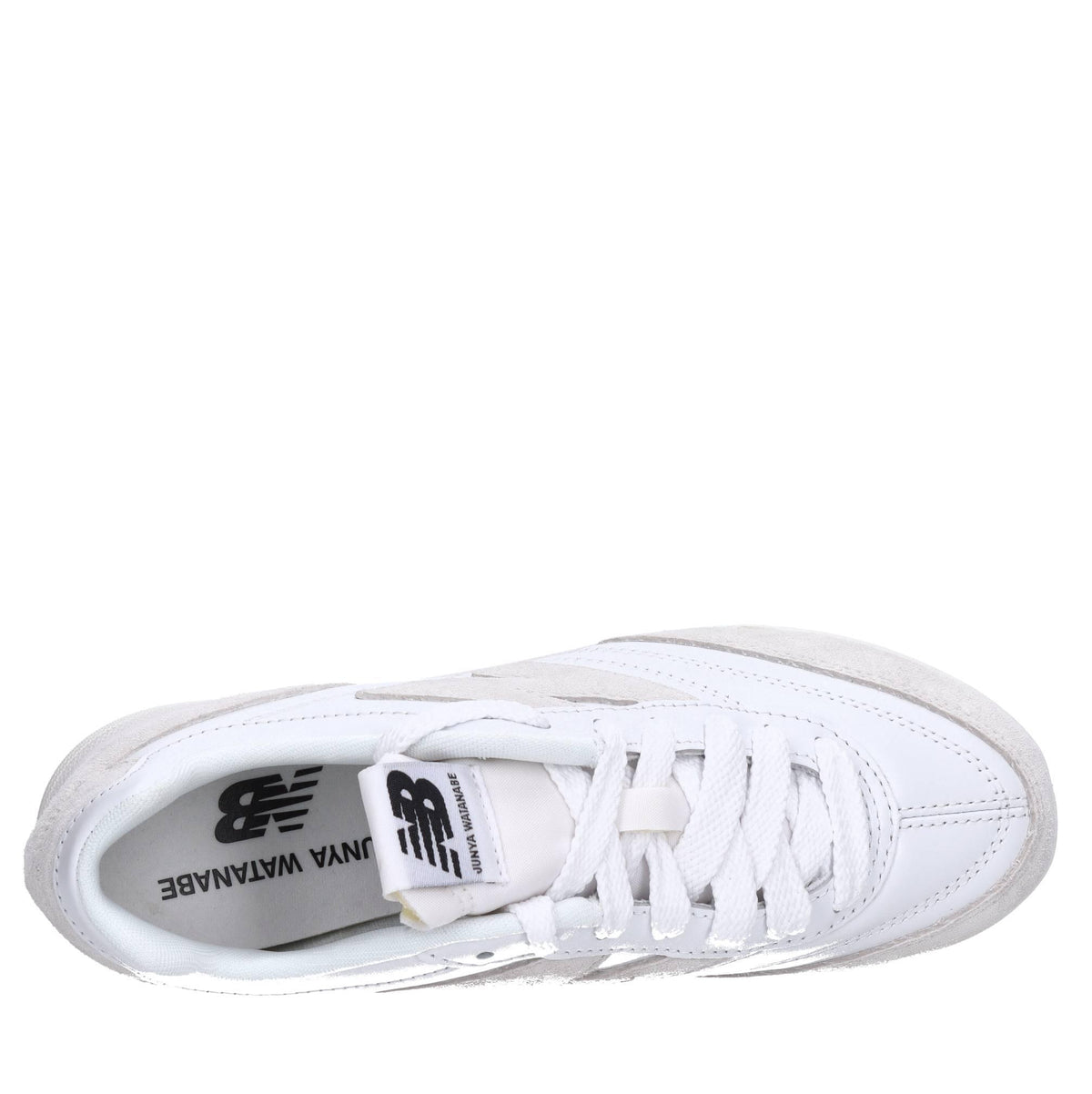 Sneakers in camoscio ed ecopelle 