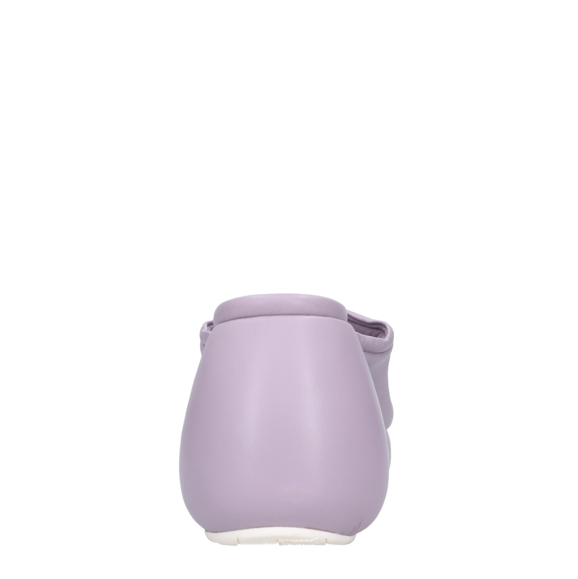 Mules Zeppa in pelle 