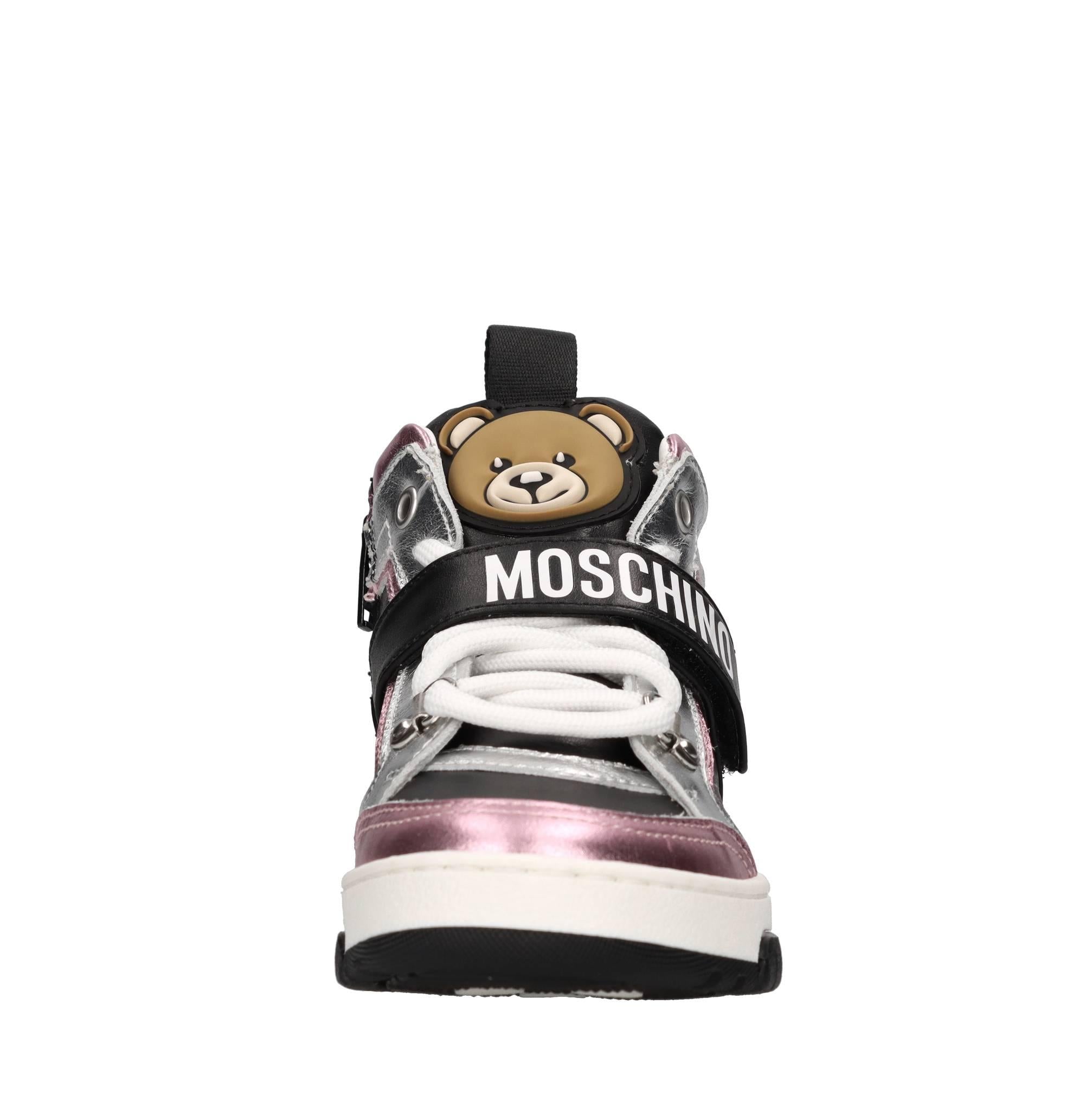 Sneakers alte in pelle 