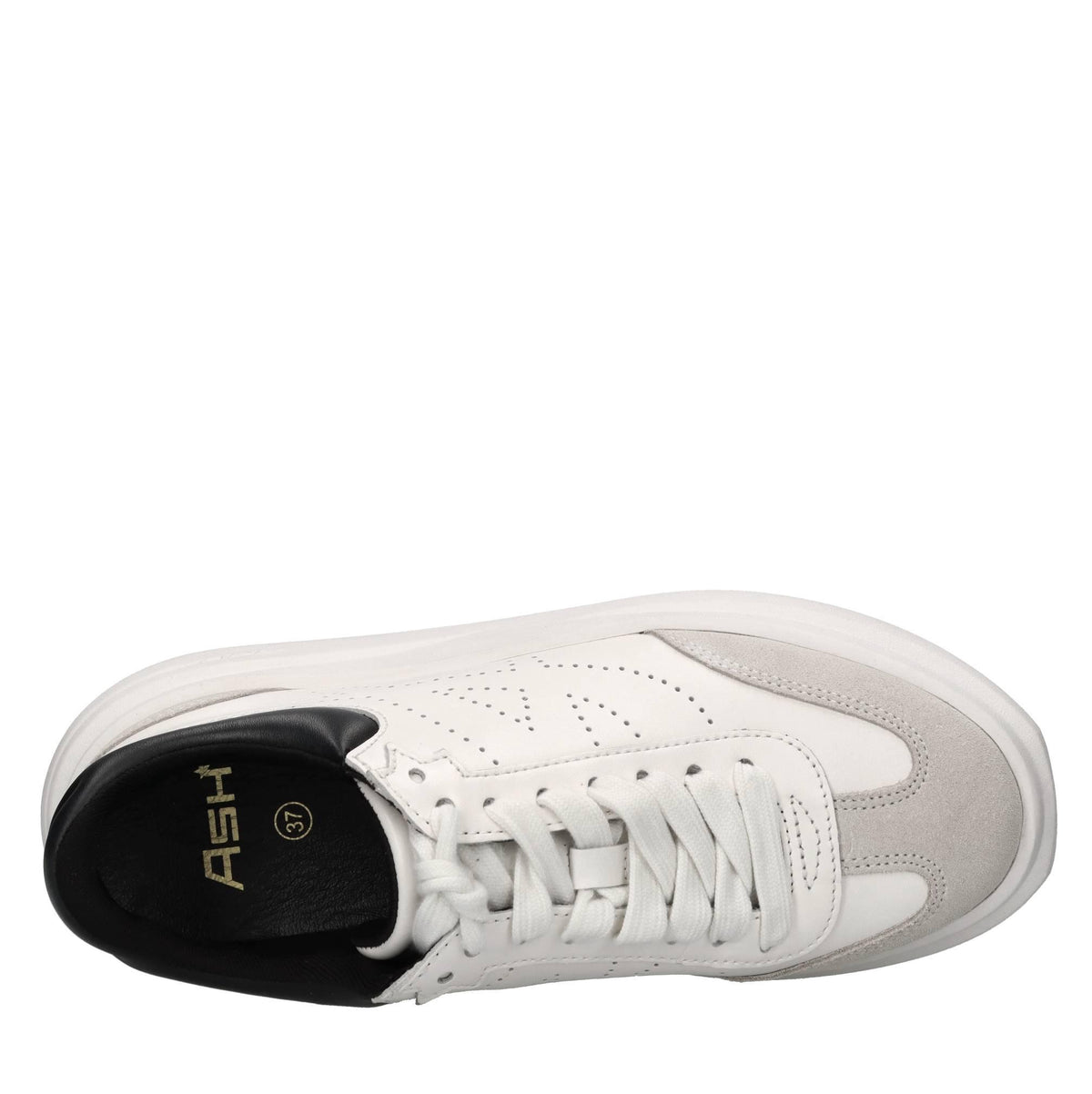 Sneakers in pelle e camoscio 