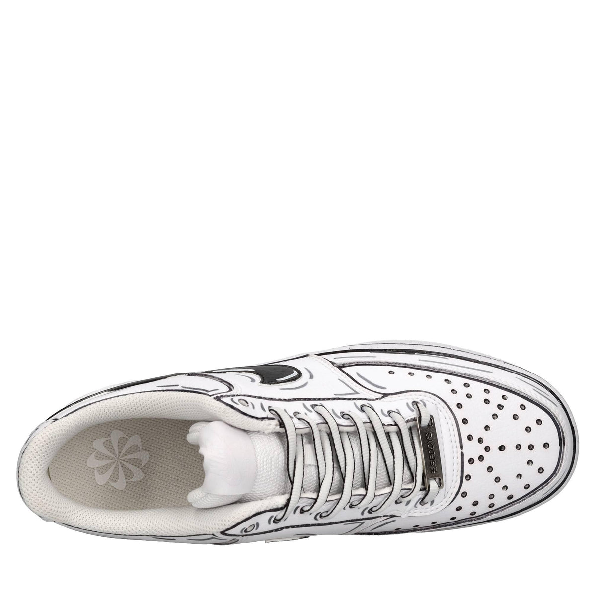 Sneakers in ecopelle e tessuto 