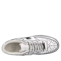 Sneakers in ecopelle e tessuto 