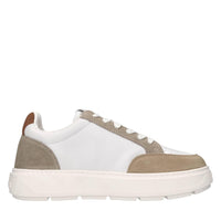 Sneakers in pelle e camoscio 