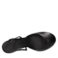 Décolleté slingback in pelle 