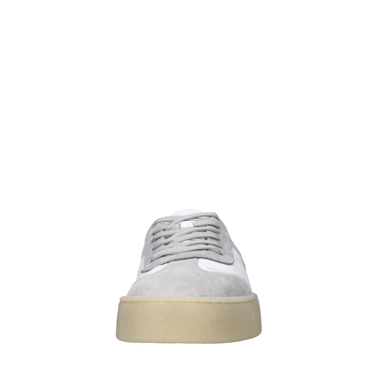 Sneakers in pelle e camoscio 