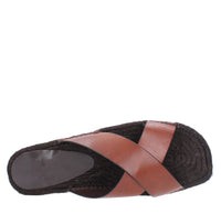 Mules in pelle 