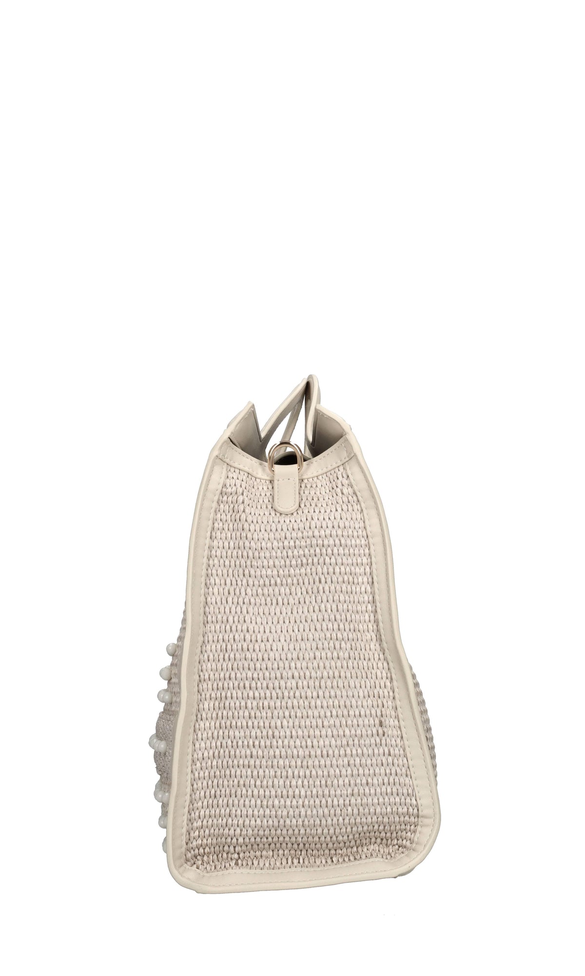 Borsa Malibu in rafia ed ecopelle 
