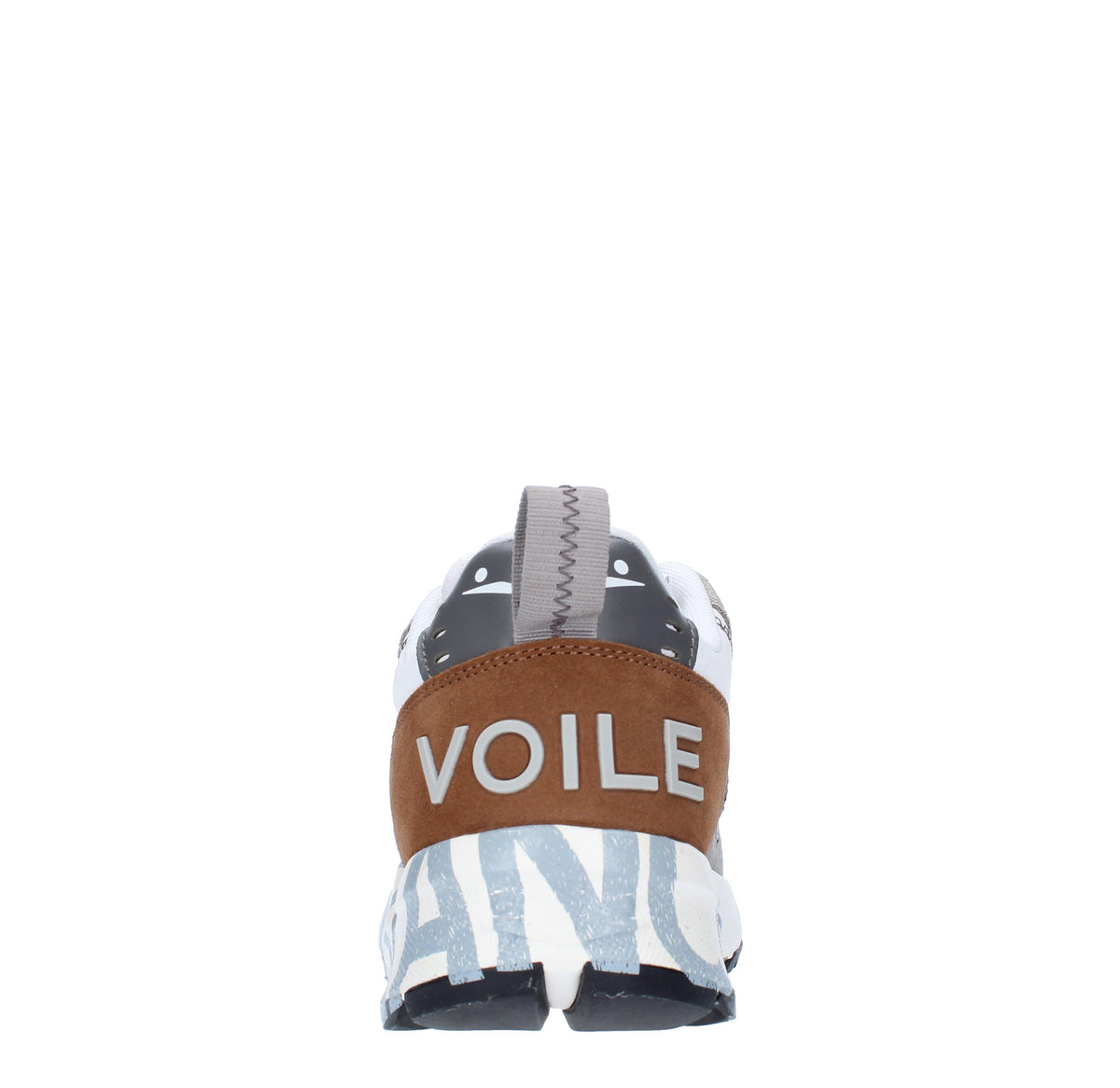 Sneakers in camoscio pelle e tessuto 