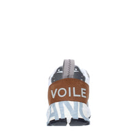 Sneakers in camoscio pelle e tessuto 