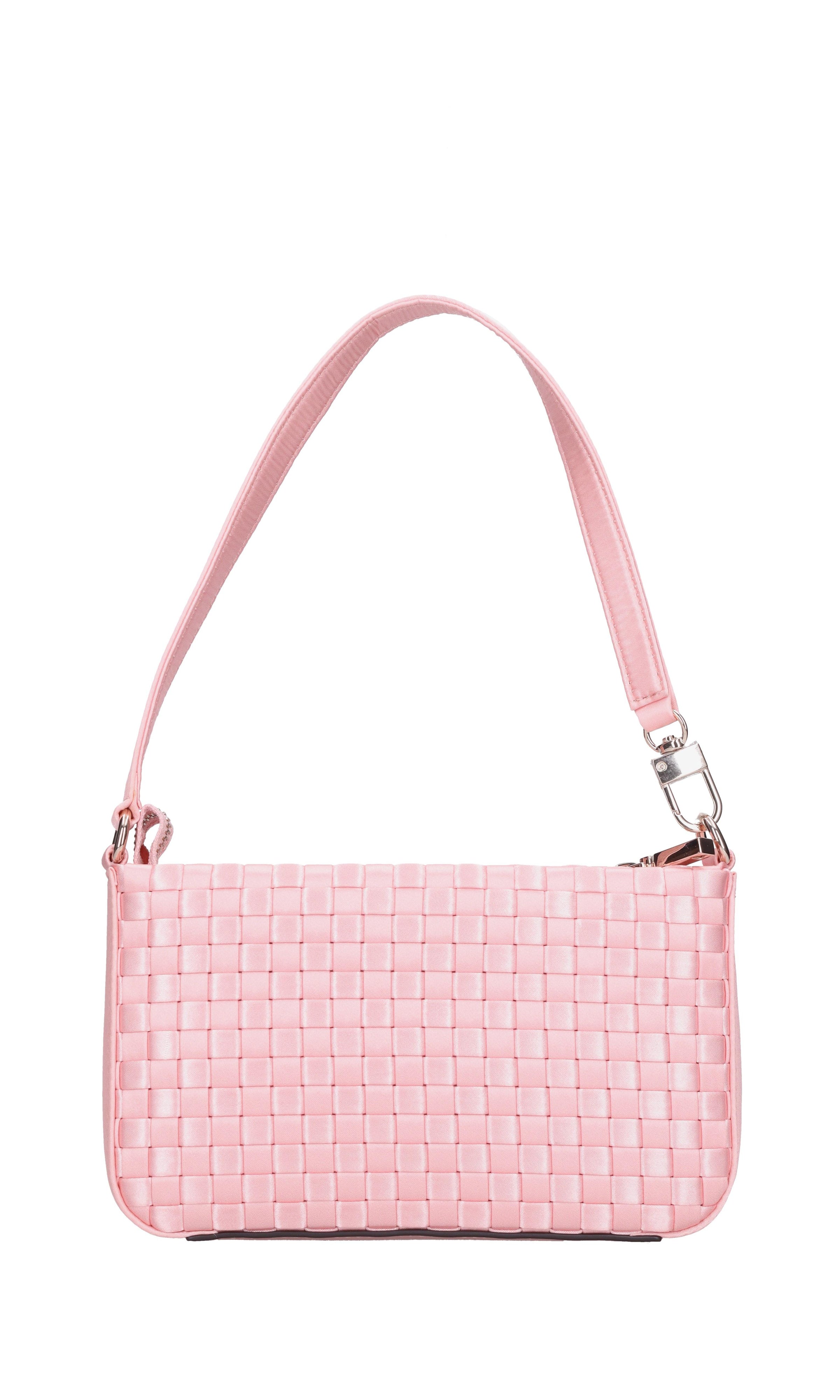 Borsa in tessuto intrecciato 