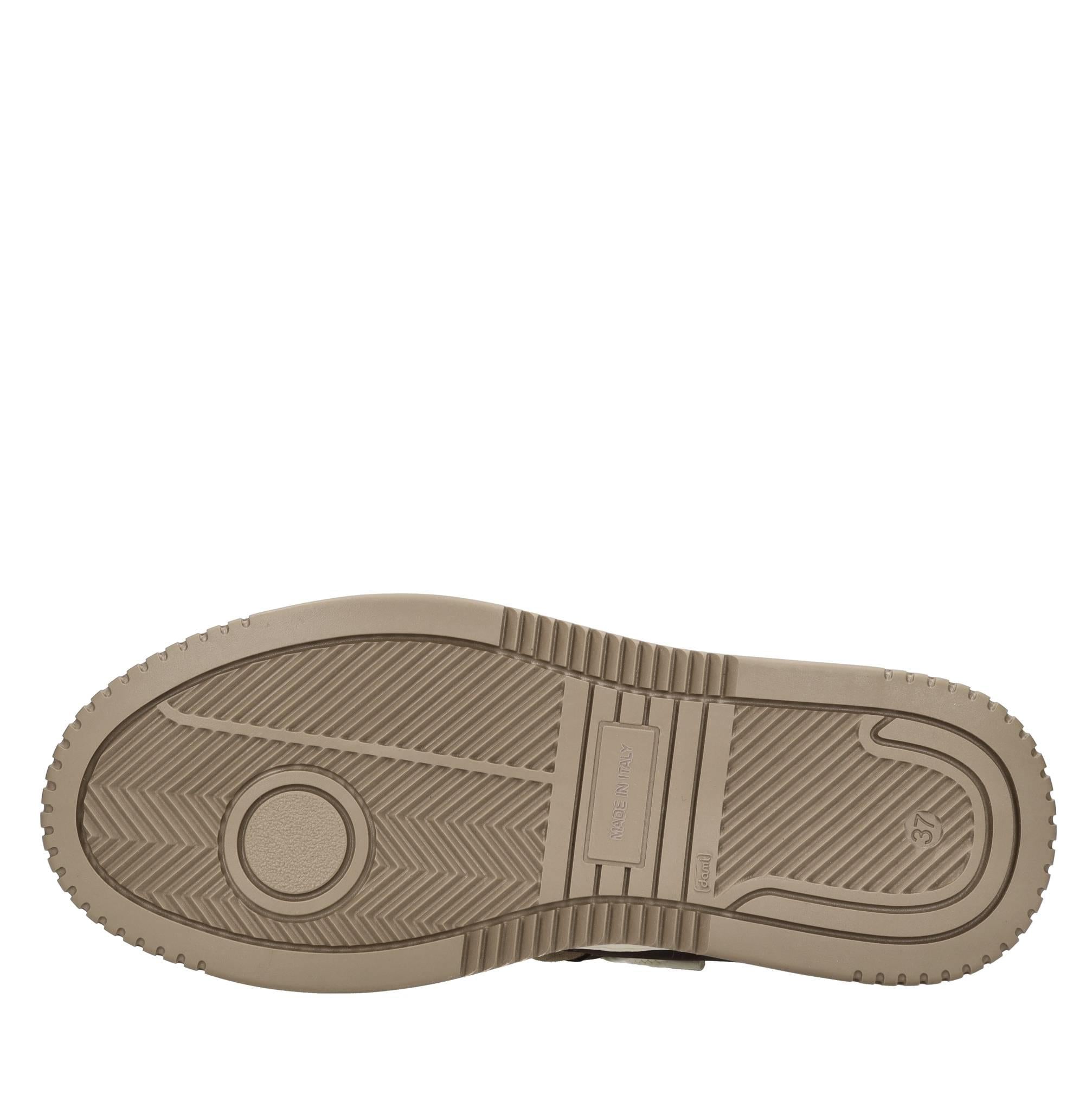 Sneakers in pelle e camoscio 