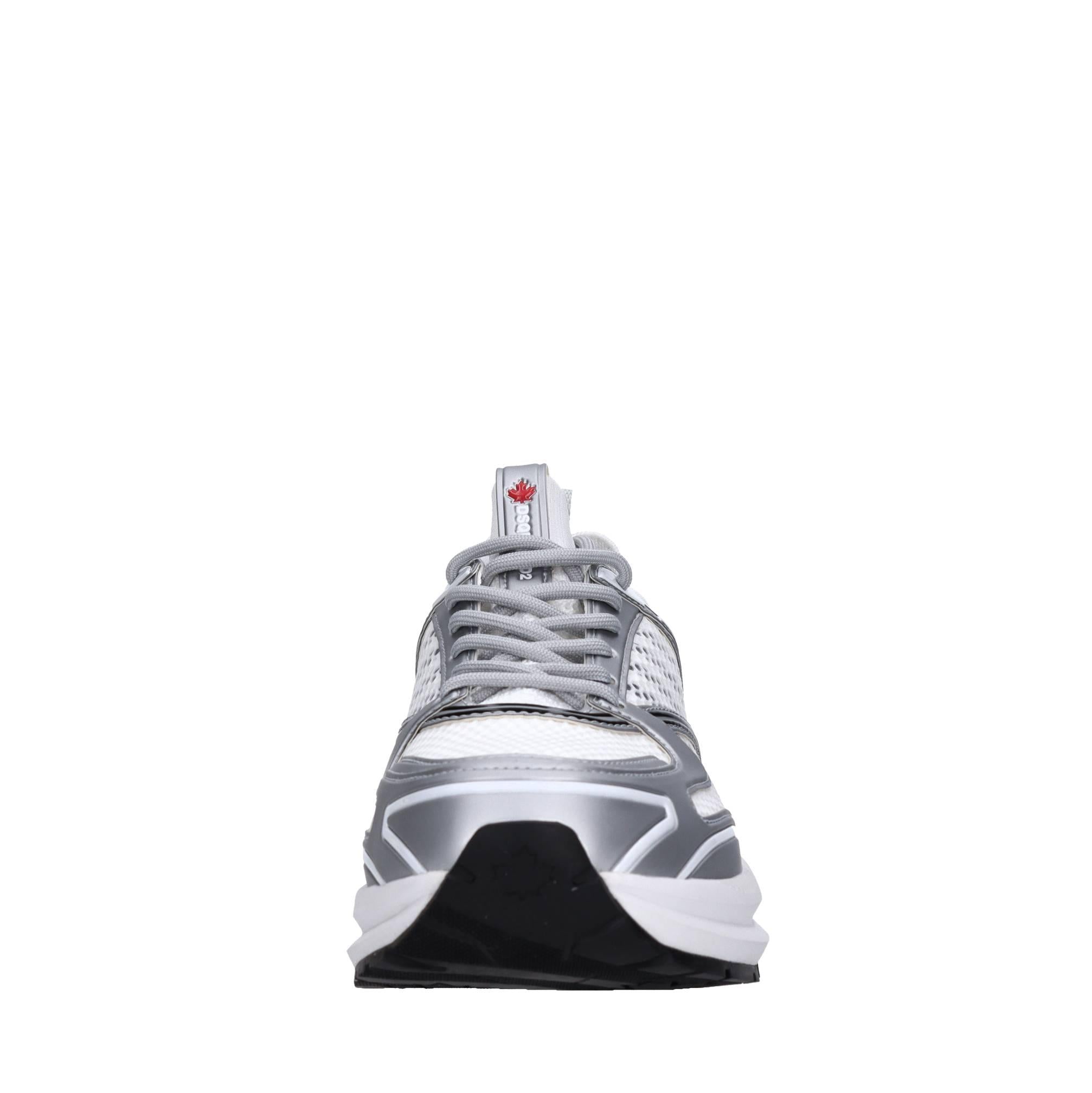 Sneakers in tessuto ed ecopelle 