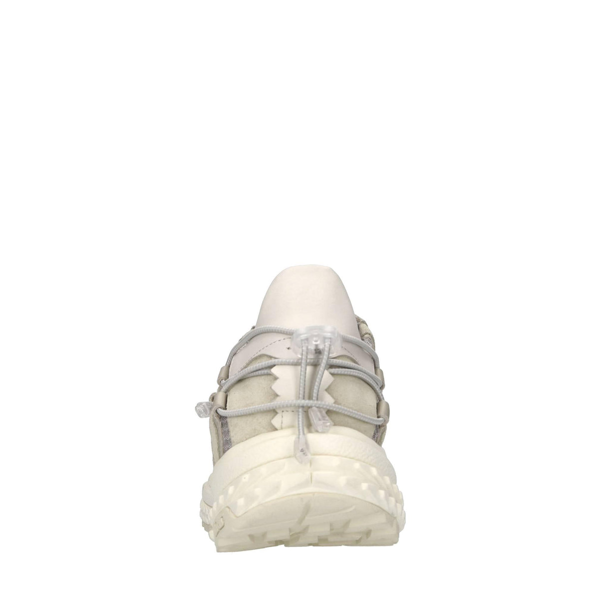 Sneakers in camoscio e pelle 