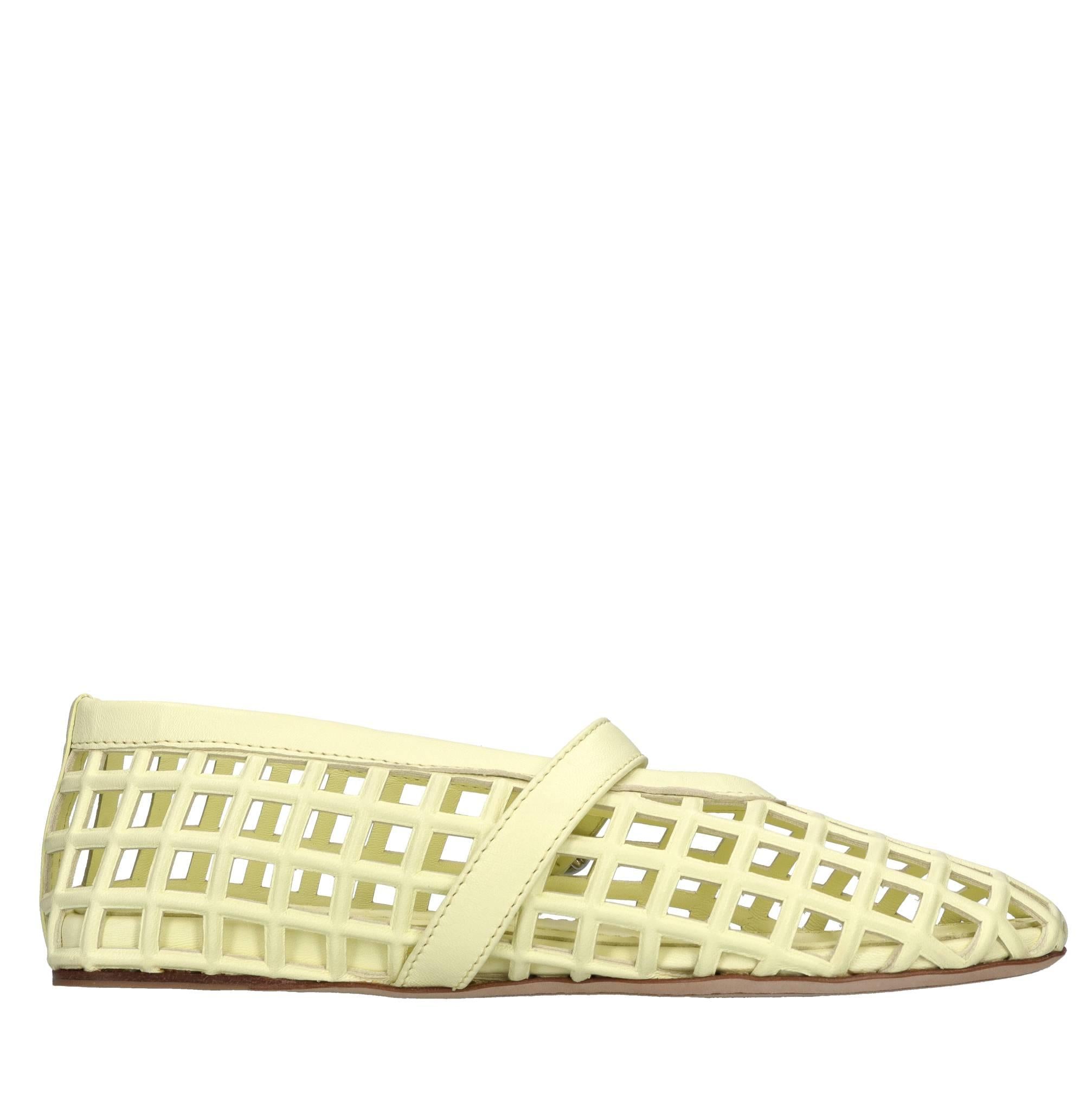 Ballerine in pelle 