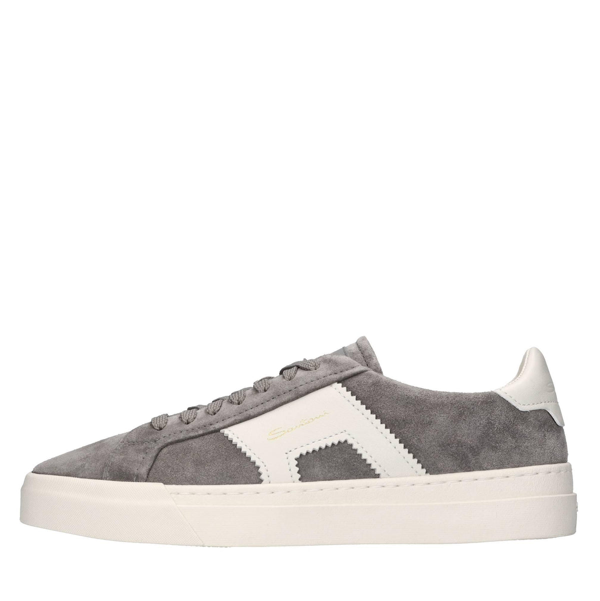 Snekares in camoscio e pelle 