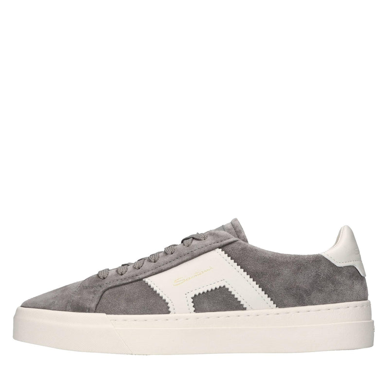 Snekares in camoscio e pelle 
