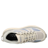 Sneakers in ecopelle e tessuto 