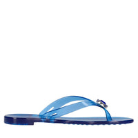 Sandali flat Jelly in PVC e Swarovski 