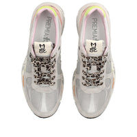 Sneakers Mased Var 7827 in camoscio, ecopelle e tessuto 