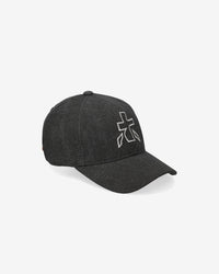 Cappello PREMIATA in cotone con cinturino in pelle e fibbia.<BR/> 