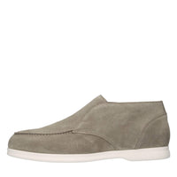 Slip on in camoscio 