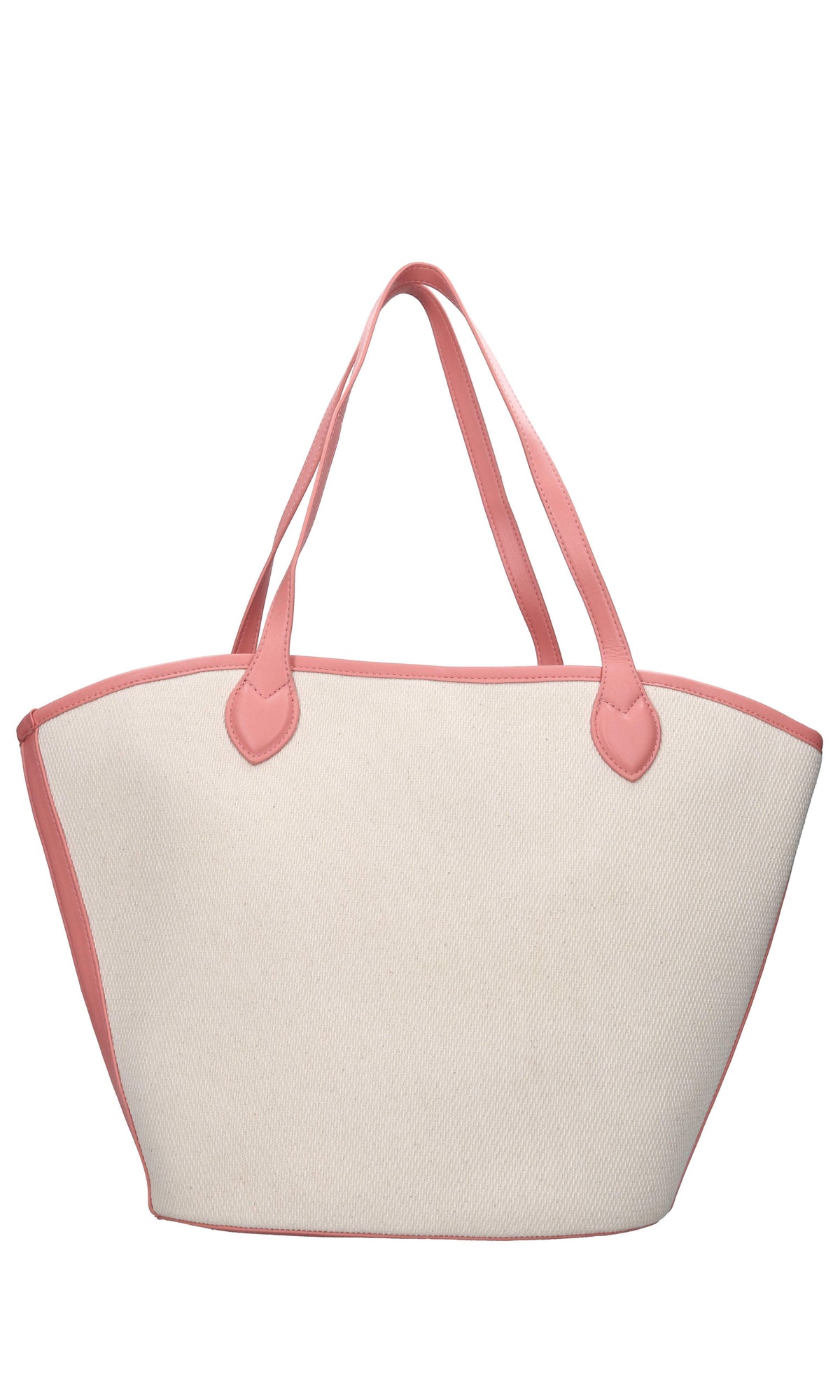 Borsa in tessuto ed ecopelle 