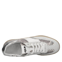 Sneakers in pelle e camoscio 
