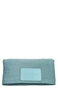 Borsa CARPET in ecopelle e rafia 