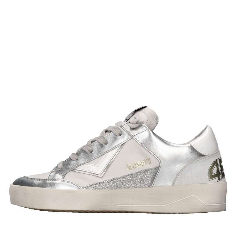 Sneakers in pelle ed ecopelle 
