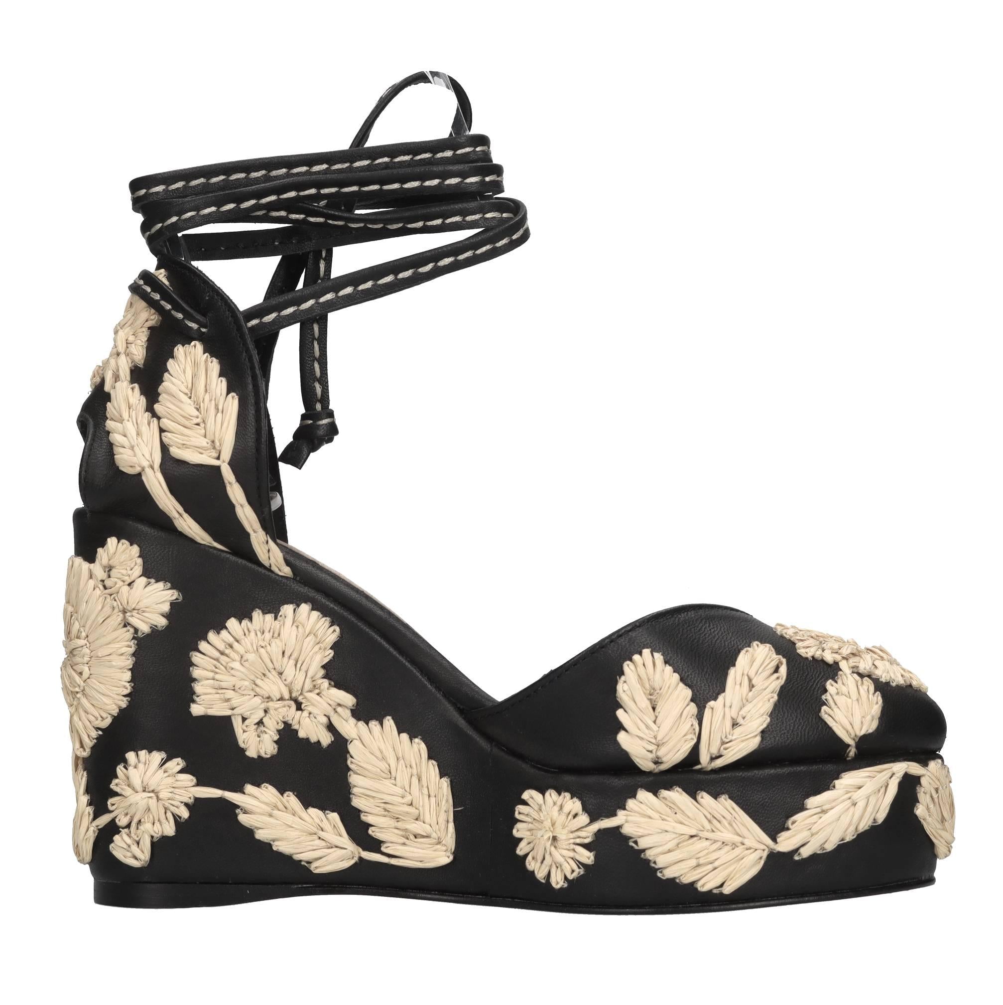 Zeppe Carmela in pelle 