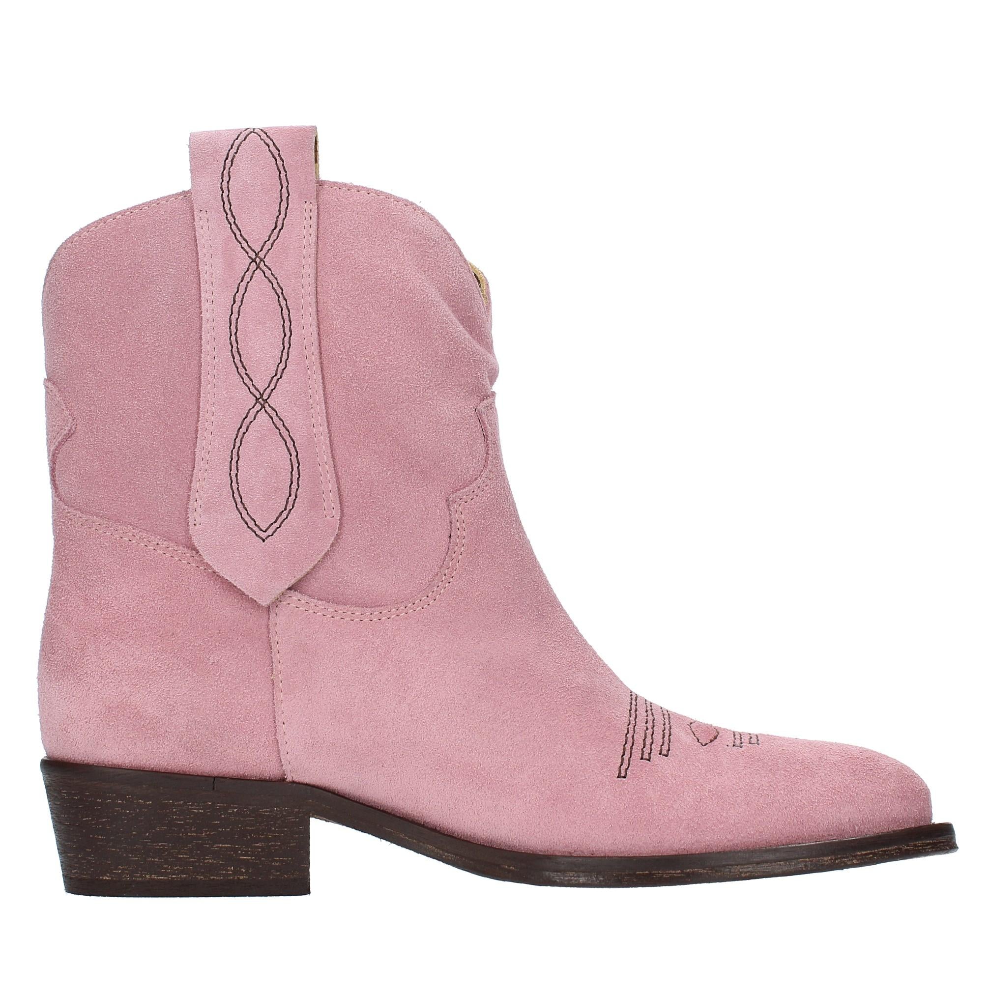 Stivaletti Texani modello 4035  in camoscio 