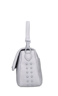 Borsa mini Frivolous in pelle e borchie 