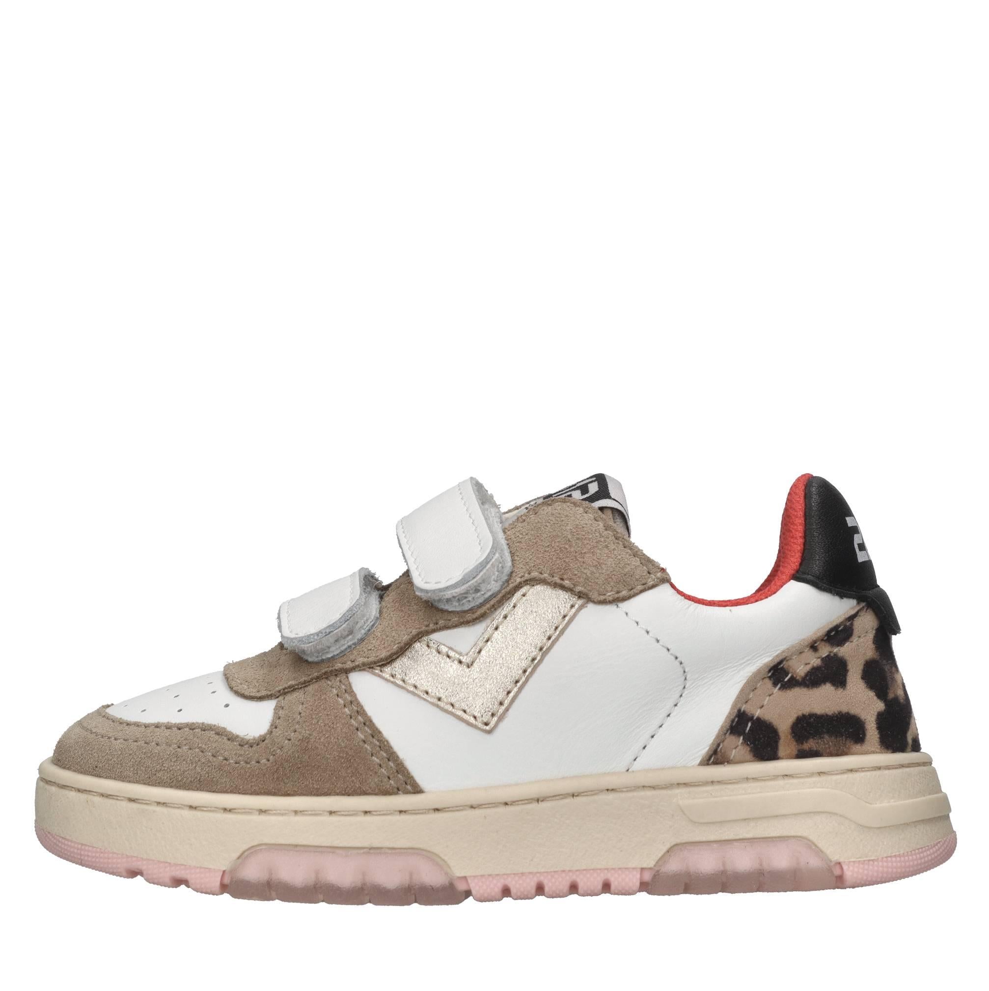 Sneakers in pelle e camoscio 