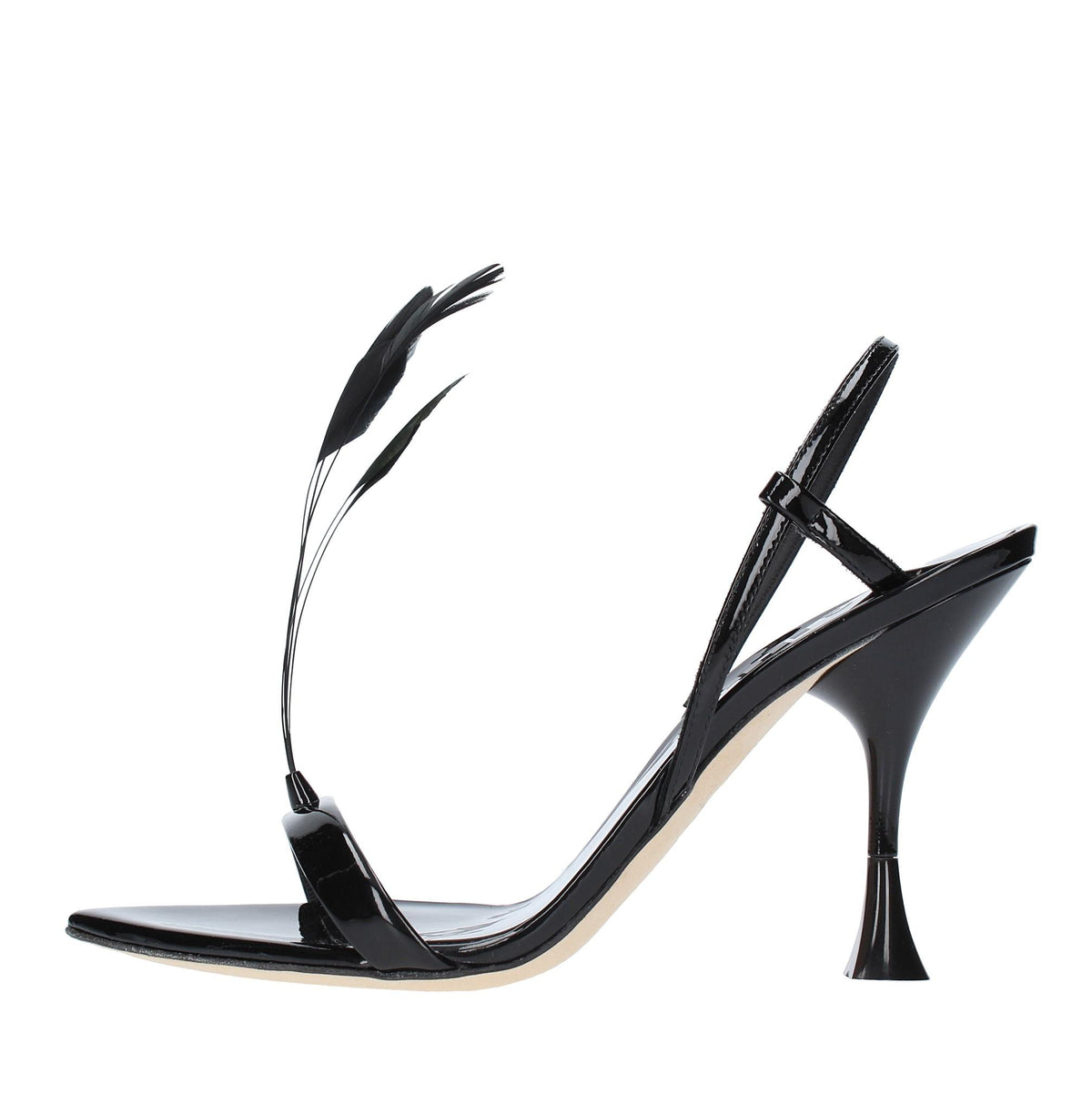 Sandali modello KIMI-SS 24 095 in pelle lucida 