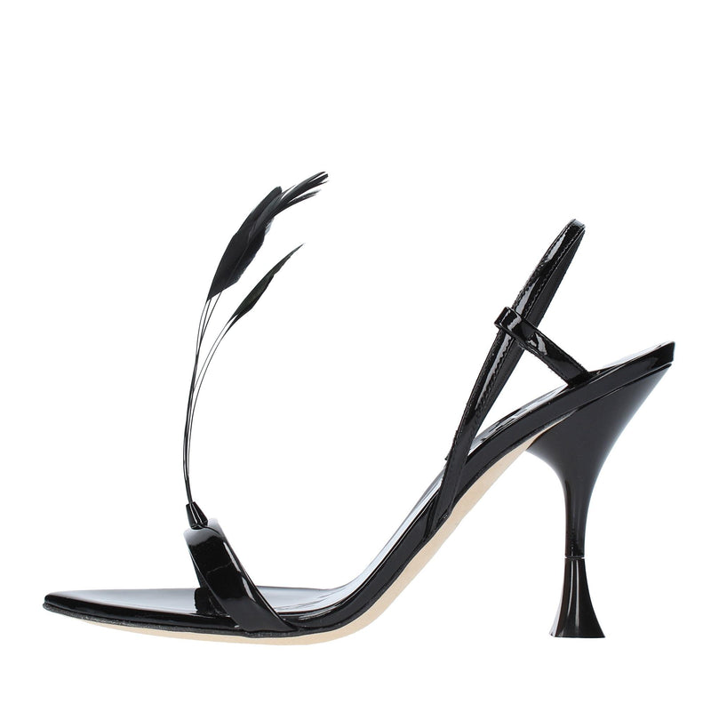 Sandali modello KIMI-SS 24 095 in pelle lucida 