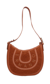 Borsa in ecopelle ed ecopelliccia 