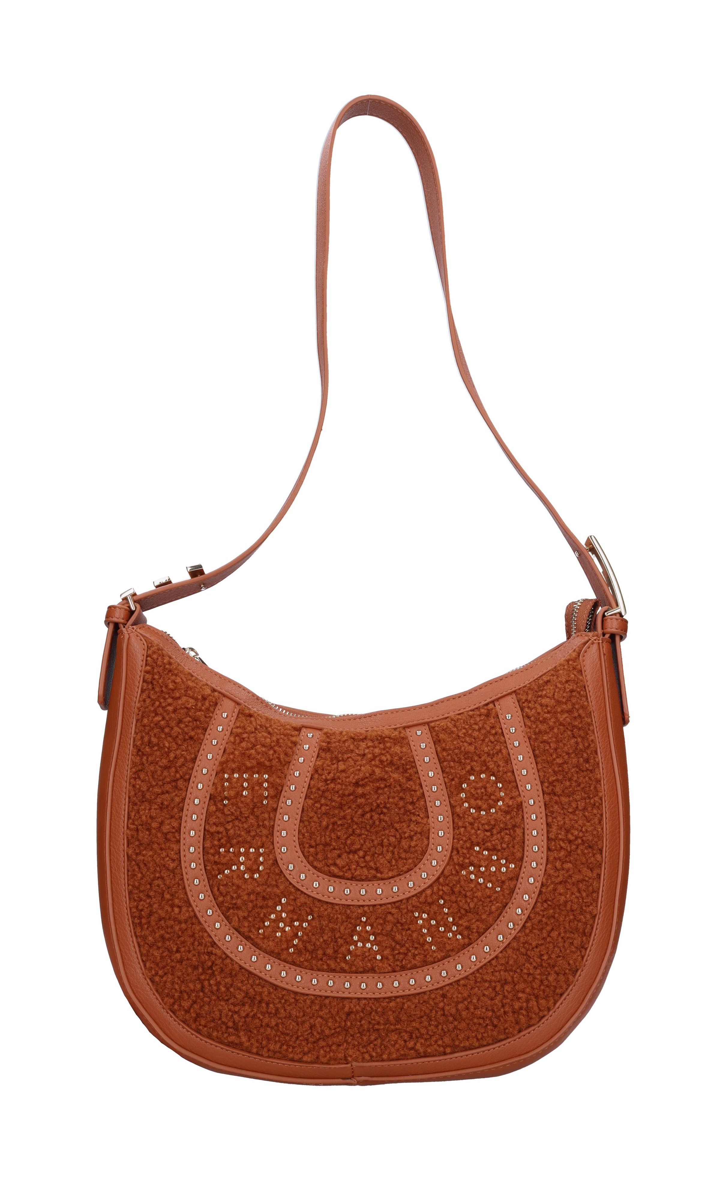 Borsa in ecopelle ed ecopelliccia 