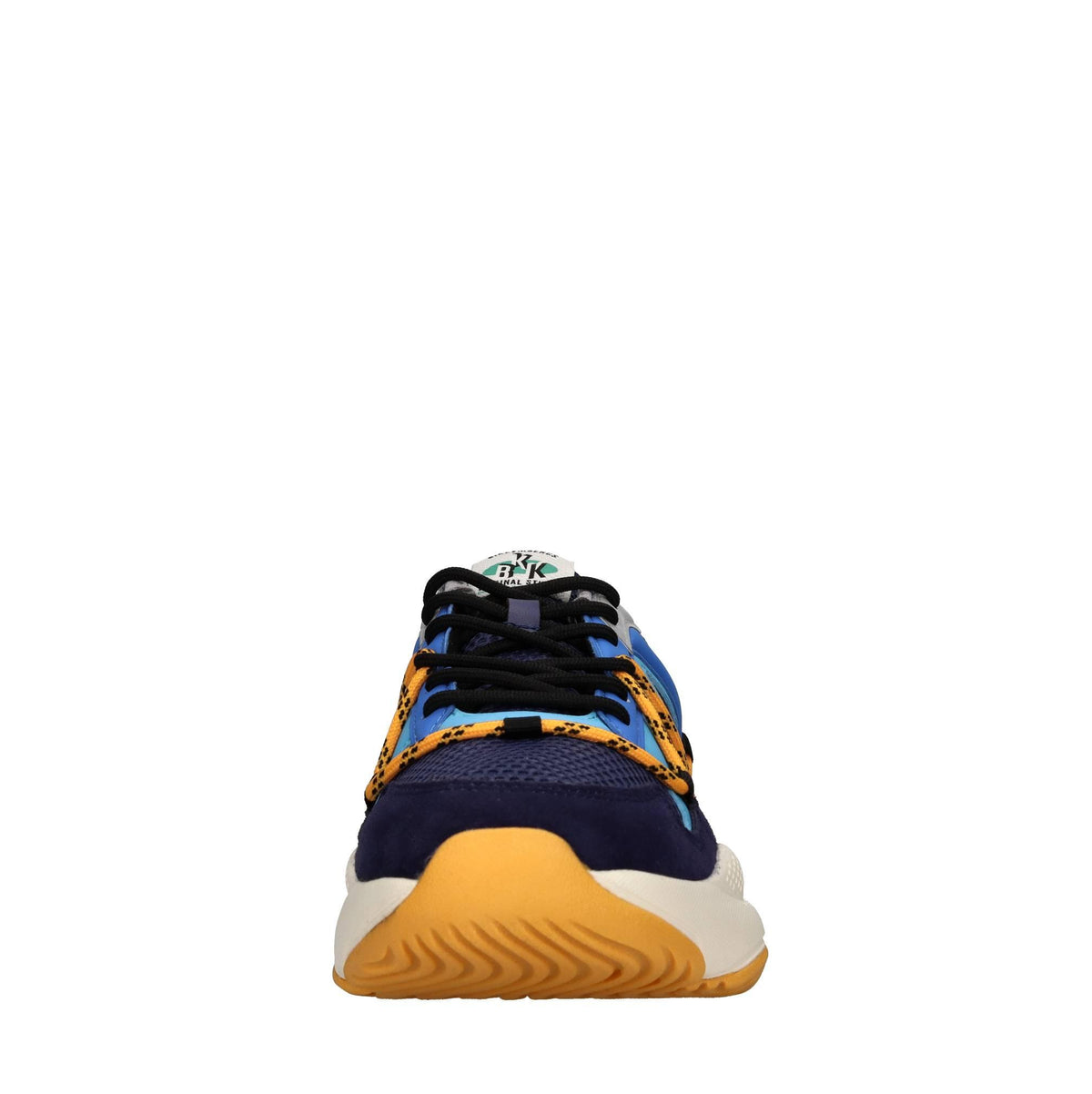 Sneakers in camoscio, ecopelle e tessuto 