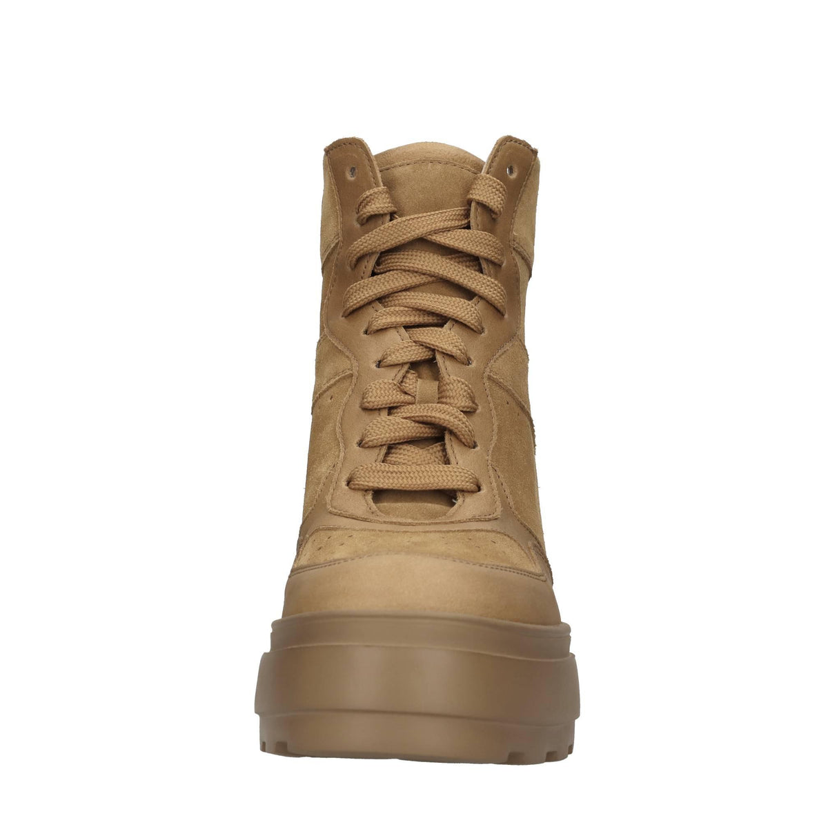 Sneakers alte in camoscio 