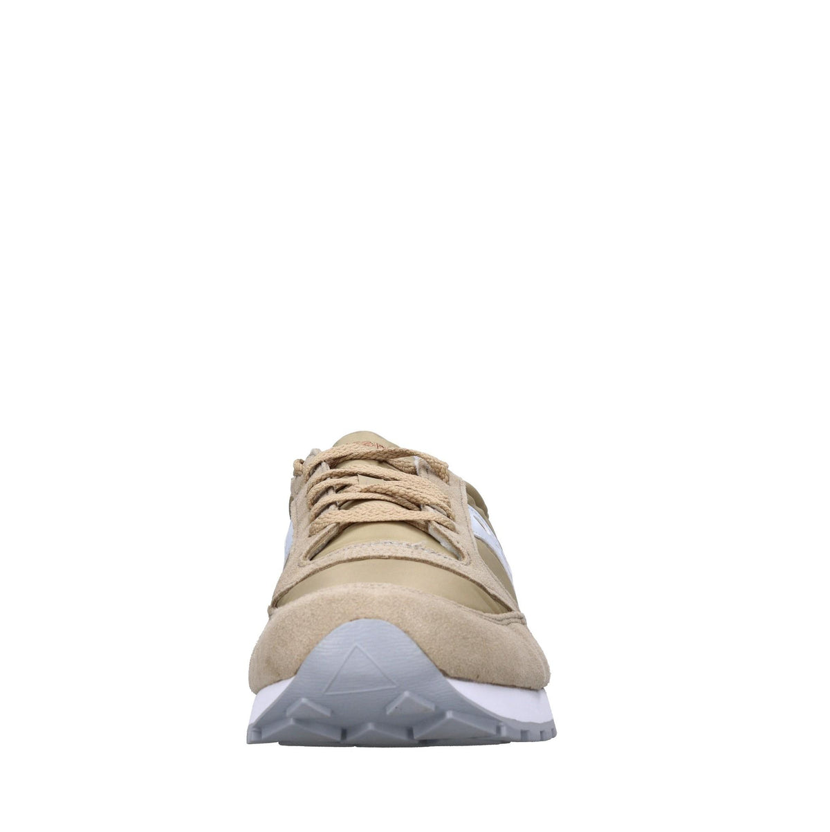 Sneakers in camoscio e tessuto 