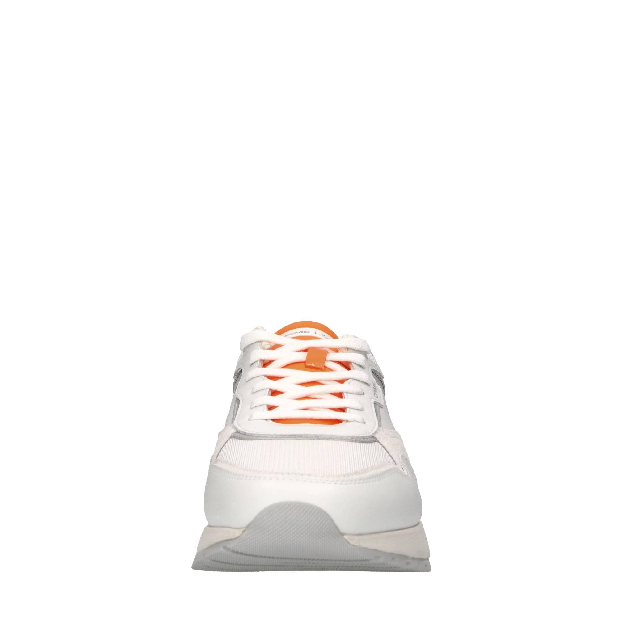 Sneakers in pelle,camoscio e tessuto 